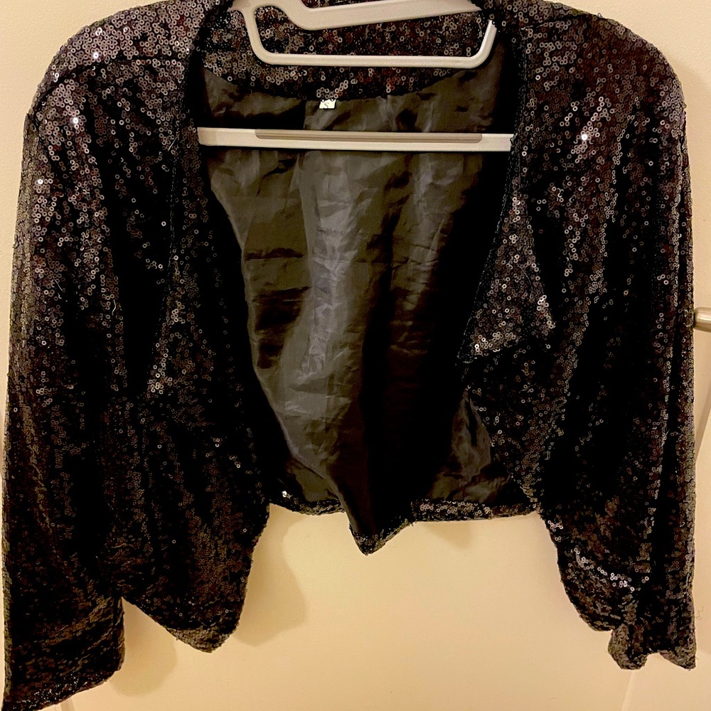 Sequin jacket